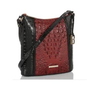 🖤❤️NWT- BRAHMIN STUNNING KATIE VINTAGE RED STANZA ❤️🖤